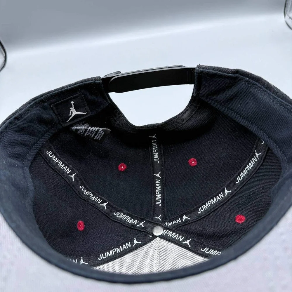 Air Jordan Flight Hat Men Black Gray Jumpman‎ Snap Back Cap